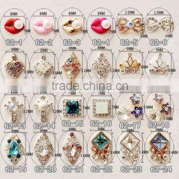 Wholesale hot sell super shiny handmade art nail