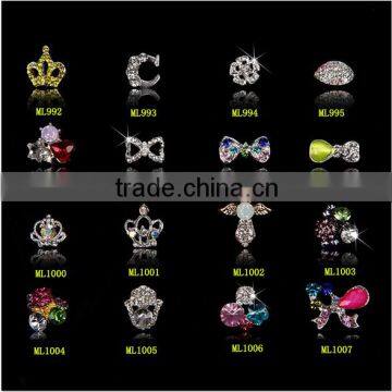 2016 the Most Popular Design Sliver Glod Nail Jewelry, Alloy Nail Art Decoration, Metal Nail Art photo-2