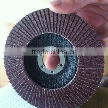 100mm good quality aluminum oxide flap discs