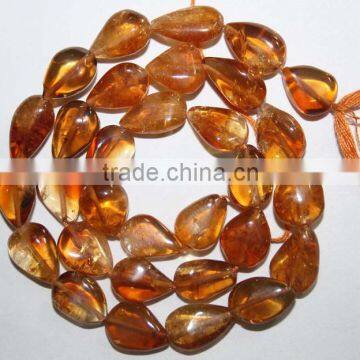 Natural Citrine Top Drill Pear