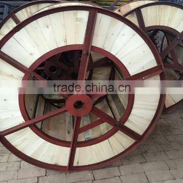 steel and wooden cable spools for sale