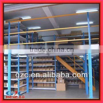 Medium Duty Carton Storage Mezzanine Rack Floor System with Office Area Warehouse Racking 2-tier Steel Platform CE ISO9001