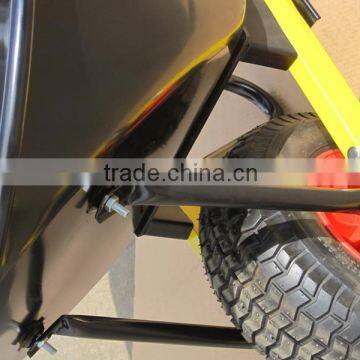 WB8603, 200kg, 100L Load Capacity,heavy Duty Steel Wheelbarrow for Stone, Concrete for Sale photo-4