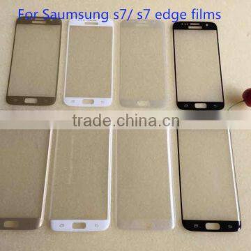 0.2mm Full Curved Tempered Glass Films For Samsung s7/s7 edge Glass Screen Protector