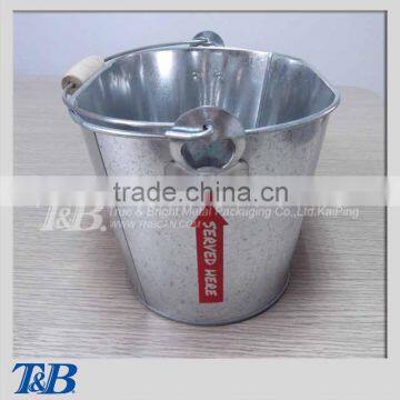 metal buckets, 10QT Ice Bucket