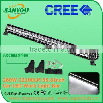 Sanyou 260w 22100lm 6000k Led Work Light Bar