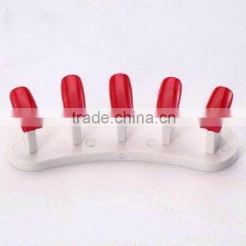 Yufei Manicure Factory New Design Plastic Nail Practice Stand photo-4