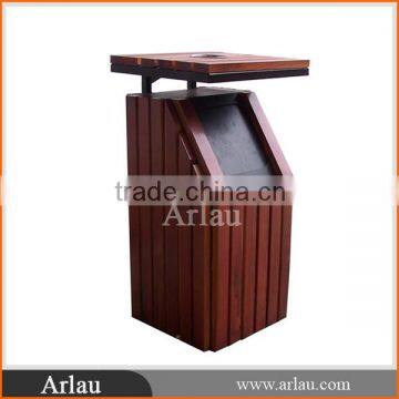 Arlau BW11 outdoor wooden trash bin