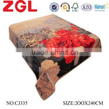 2015 NEW DESIGNS 1ply&2ply raschel quality hot compressed Embossed raschel korean style blanket NO.15016