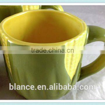 3d ceramic corn coffee mug corn design cup