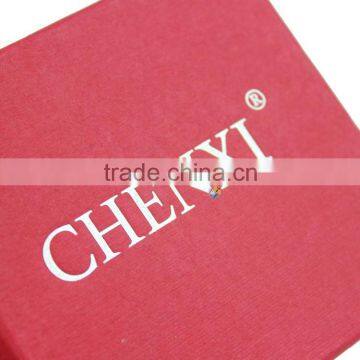 Red Texture Paper OEM Packaging Wristwatch Box photo-6