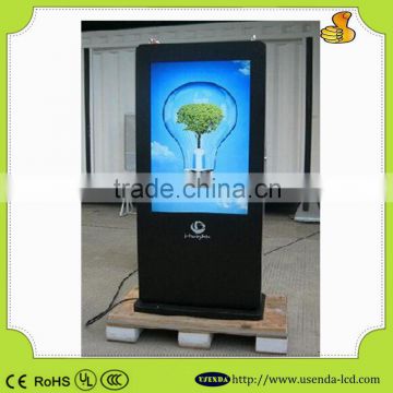 42inch lcd advertising player touch screen advertising player outdoor kiosk with Window system