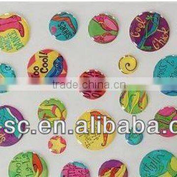 Super quality epoxy dome sticker, decorative epoxy sticker, custom retail stickers