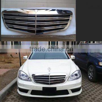 S-class w221 S65 AM style abs chrome grille