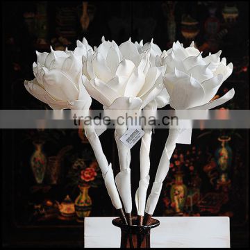 artificial white indoor false flower