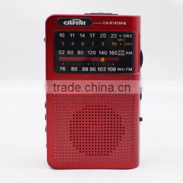 Hot selling portable AM FM Radio for promotion