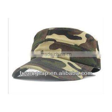 Camouflage Colour Washed Cotton Military Style Caps