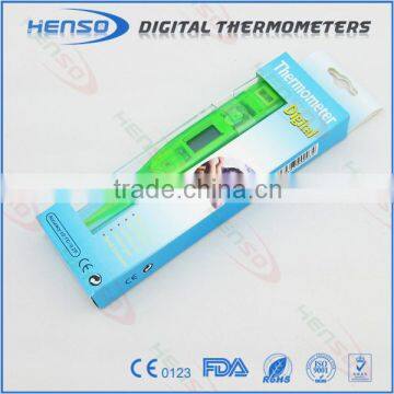 Henso transparent digital thermometer