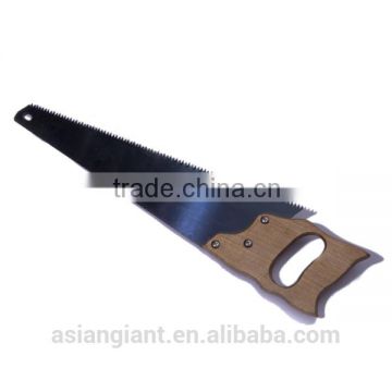 High quality cheap hand saw with wooden or plastic or fiber handle