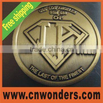 Best selling gold Metal coin