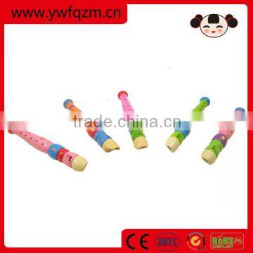 Happy Coloured Wooden Flute