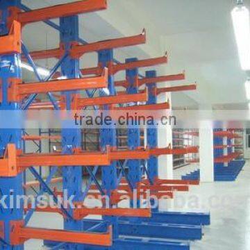 High Density Cantilever Racking System Adjustable Cantilever Racks For Material Stores Cantilever Rack Manufacturers