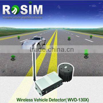 Rosim wireless vehicle detection sensor for traffic signal light optimization