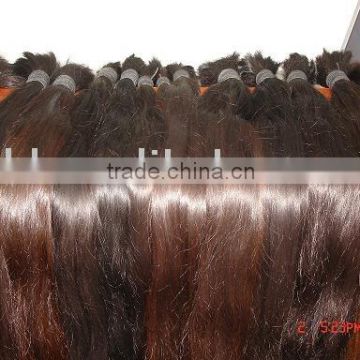 virgin remy human hair/natural color hair /raw hair -long length 70-120cm