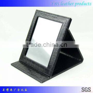 Factory direct hot new products for 2015 leather framed mirror