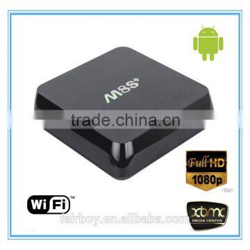 HOT sale Amlogic S812 Quad Core 2GB/8GB android set top box M8S with wifi