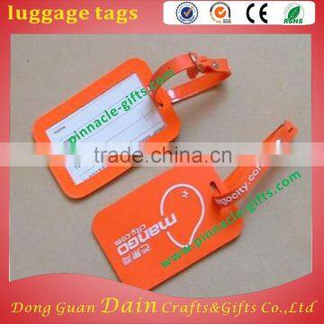 SILICONE LUGGAGE TAGS / 3D luggage tags for bags