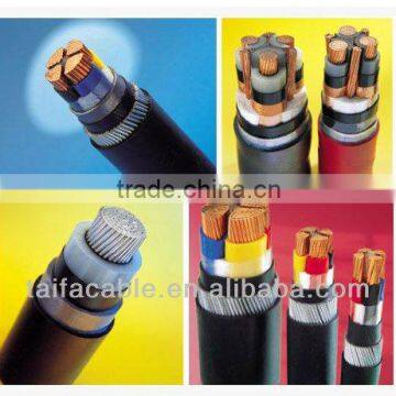 Copper conductor and PVC insulated and jacket SWA Control cable