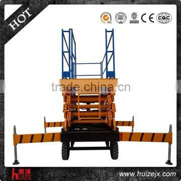 Easy operation scissor lift work platform