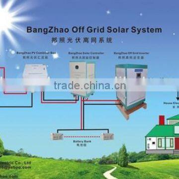 360V solar off grid battery system 200A charge controller