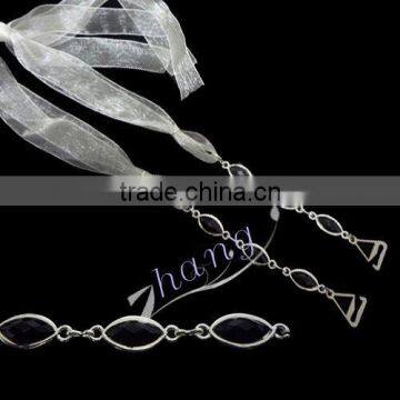 crystal bra straps with silk