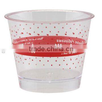 CH102-6 5 oz food grade jelly packing plastic jelly box cup for jelly ice cream cups wholesale