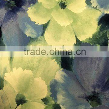 2016 Newest Beautiful Colorful Wallpaper With Big Flower Pattern for Home photo-5