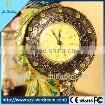 Environmental protection resins vintage large decorative wall clocks