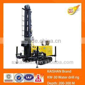 KAISHAN KW30 used water drilling rig with trucks for sale 300m Depth