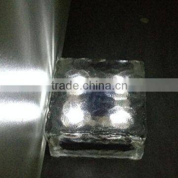 Frosted Glass Solar Ice Brick Light Led Solar Paver Light photo-4