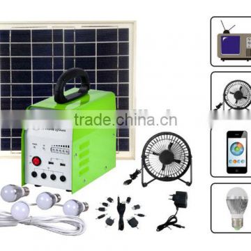 18V 10W 12AH Portable Solar Power System