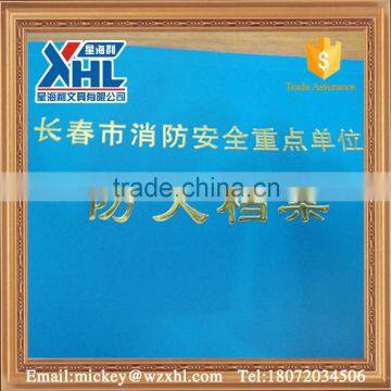 Custom Gift A4 A5 Conference Document Leather Presentation File Folde photo-2