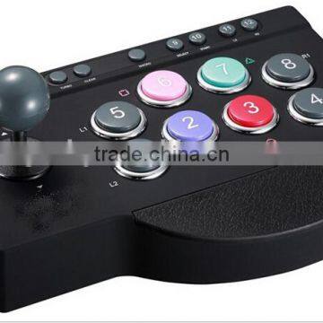 ABY 8 Direction Game Rocker Fighting Stick Arcade Joystick Turbo Function Eight Action Buttons Compatible for PC PS3 photo-2