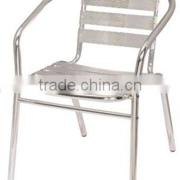 MY1009A Aluminium Stacking Chairs With Arms In Home & Garden