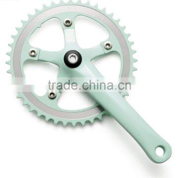 XA101 44T steel chainring and 170mm alloy crank without chainguard