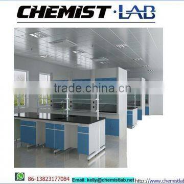 All Steel Lab Workshop Bench With High Pressure Phenolic Resin Worktop & Reagent Shelf