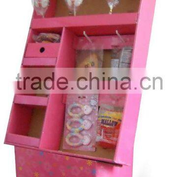 Paper Sidekick Display Shelf, Corrugated Paper Sidekick Display Shelf, Sidekick Display Shelf