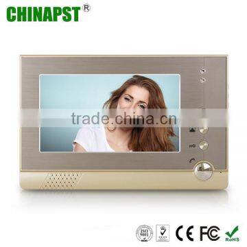 China good price installation interphone 7 inch LCD monitor Handsfree doorbell color video door phone system PST-VD975CN