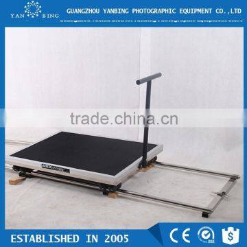 Camera heavy video slider dolly track moving dolly car for video film shooting