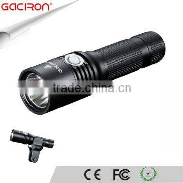 Gaciron Professional Custom Rechargeable LED Flashlight for Bicycle Cycling